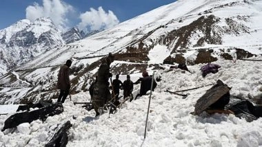 India News | 7 Army Personnel Die After Being Hit by Avalanche in Arunachal Pradesh