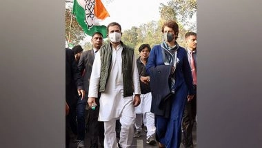 India News | Rahul Gandhi, Priyanka to Visit Varanasi on Ravidas Jayanti Today