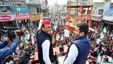 India News | UP Assembly Polls: Akhilesh Yadav, Jayant Chaudhary Booked for Violating COVID-19 Norms During Election Campaigning
