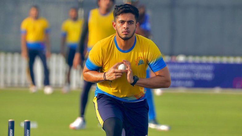 Chennai Super Kings Squad for IPL 2022: Prashant Solanki Goes to CSK For INR 1.2 Crore at Mega Auction