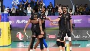 Sports News | PVL: Ahmedabad Defenders Take Down Kolkata Thunderbolts, Storm into Semis