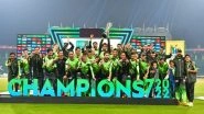 Sports News | With PSL Win, Shaheen Shah Afridi Becomes Youngest Captain to Win T20 League