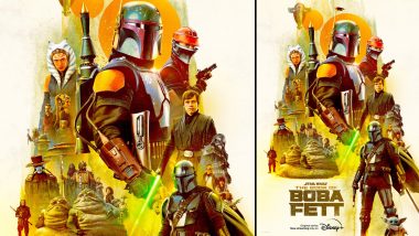 The Book of Boba Fett: Here’s the New Exciting Poster of Star Wars Spin-Off Featuring The Mandalorian, Luke Skywalker and More!