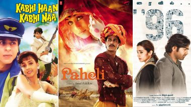 Valentine’s Day 2022: From Shah Rukh Khan’s Kabhi Haan Kabhi Naa, Paheli to Vijay Sethupathi’s 96; Here Are Some Love Stories to Watch on the Special Day!
