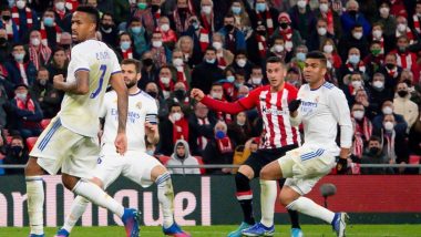 Athletic Club 1-0 Real Madrid, Copa del Rey 2021-22: Alejandro Remiro's Late Goal Sinks Los Blancos At San Mames (Watch Goal Video Highlights)