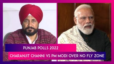 Punjab Polls 2022: Charanjit Channi vs PM Modi Over No Fly Zone