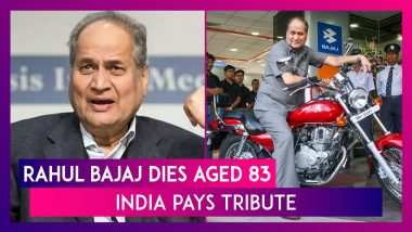 Rahul Bajaj, Noted Indian Industrialist, Dies Aged 83, India Pays Tribute