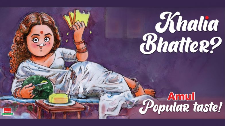 Gangubai Kathiawadi: Amul Topical Celebrates the Success of Alia Bhatt’s Film! (View Pic)