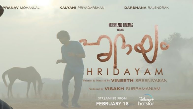 Hridayam OTT Premiere: Pranav Mohanlal, Kalyani Priyadarshan and Darshana Rajendran’s Film to Stream on Disney+ Hotstar From February 18!