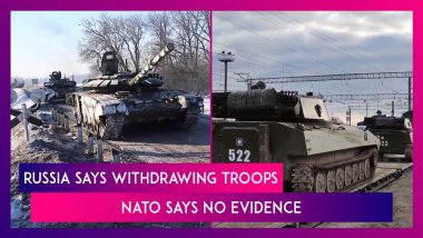 Ukraine: Russia Says Withdrawing Troops From Crimea After Military Exercise, NATO Says No Evidence Of Moscow Pulling Back Yet