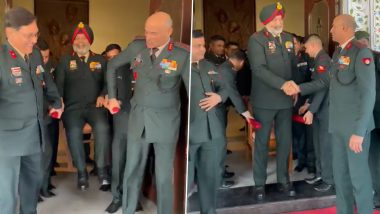 Watch: Indian Army Officers Give Heart-Warming Farewell to Lieutenant General Kanwal Singh Jeet Dhillon on his Retirement