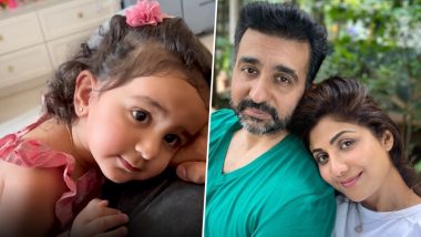 Shilpa Shetty And Raj Kundra’s Daughter Samisha Turns 2! Actress Says, ‘Thank You For Filling Our Hearts With Love And Joy’ (Watch Video)
