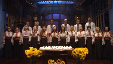 SNL Cold Open Pays Tribute To Ukraine; Ukrainian Chorus Dumka Of New York Sings ‘Prayer For Ukraine’ (Watch Video)