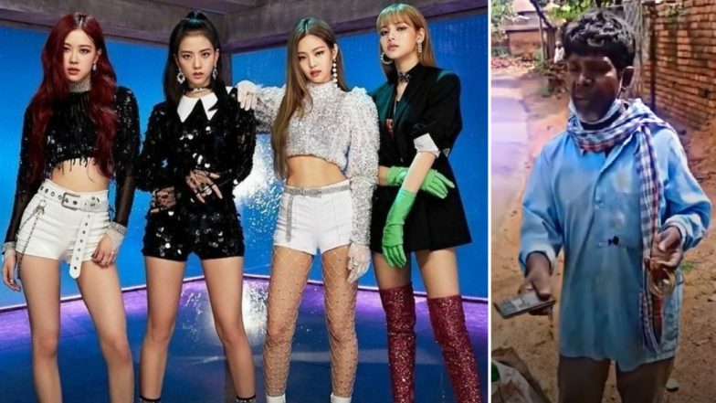 BLACKPINK x Kacha Badam Mashup: Lisa, Jisoo, Rose and Jennie Nail The Bengali Song Dance Challenge in Viral Video