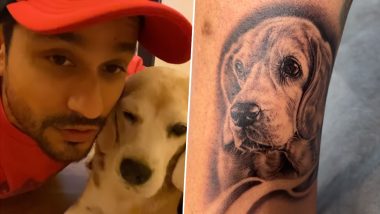 Kunal Kemmu Dedicates His New Tattoo to His Late Pet Dog Masti and Its Too Cute! (Watch Video)