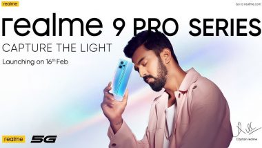 Realme 9 Pro Series India Launch Set for February 16, 2022