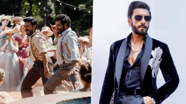 Ranveer Singh Shares His Excitement and Love for Ram Charan and Jr NTR’s Track ‘Naatu Naatu’ From RRR