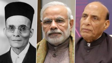 Narendra Modi, Rajnath Singh And Other Political Leaders Pay Tribute to Veer Savarkar on His Death Anniversary