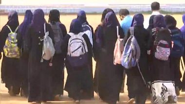 Hijab Row: 7 Teachers Suspended for Allowing Hijab-clad Girls to Write Karnataka SSLC Exam in Gadag