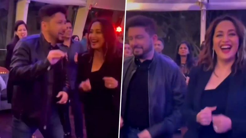 Madhuri Dixit And Shriram Nene Grooving To Tamma Tamma Is The Cutest Video You’ll See Today!