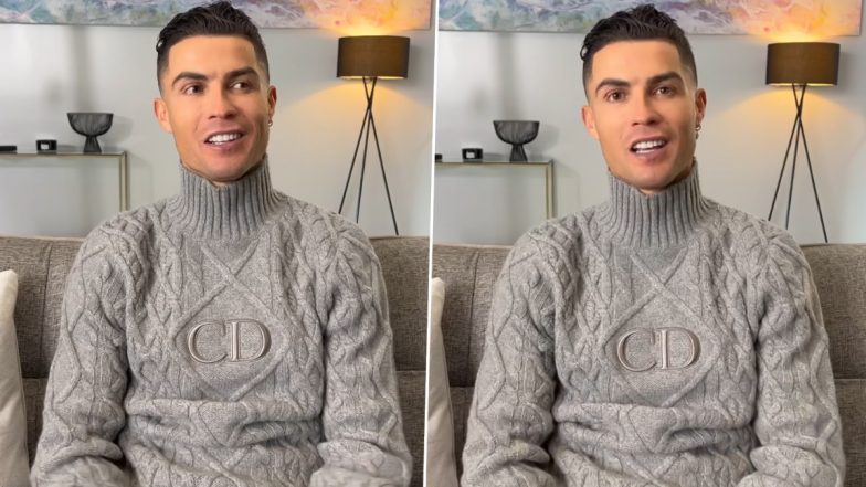 Cristiano Ronaldo Reacts After Becoming First Celebrity To Reach 400 Million Followers on Instagram, Thanks Fans for Support (Watch Video)