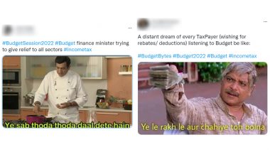 Union Budget 2022 Funny Memes and #IncomeTax Jokes Go Viral As Twitterati Post Hilarious Tweets on Taxpayers!