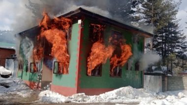 Jammu and Kashmir: Fire Damages Government Office in J&K’s Tangmarg Town