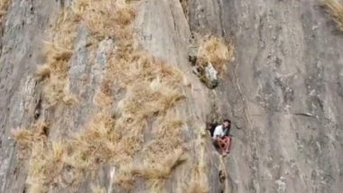 Kerala: 23-Year-Old Youth, R Babu, Trapped on Hill For Two Days Without Food And Water, Rescued by Indian Army; Watch Video