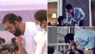 Amid Shah Rukh Khan’s ‘Spitting’ Controversy at Lata Mangeshkar Funeral, This Scene From My Name Is Khan of Him Blowing ‘Dua’ Goes Viral (Watch Video)