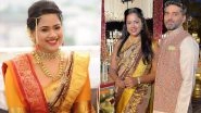 Sameera Reddy Rejoices As She Dons Her Wedding Saree After Eight Years; Actress Shares Snaps With Husband Akshai Varde!