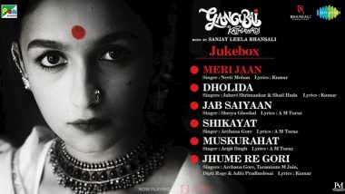 Gangubai Kathiawadi: Full Jukebox Of Sanjay Leela Bhansali’s Film, Starring Alia Bhatt, Out Now; Here's How You Can Listen To All Songs From The Melodious Album