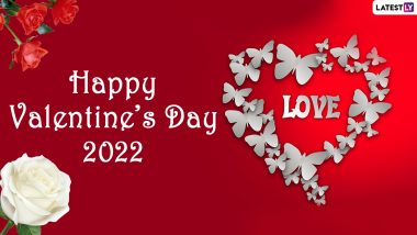 Valentine’s Day 2022 Images & HD Wallpapers for Free Download Online: Wish Happy Valentine’s Day With WhatsApp Stickers, GIFs and Quotes and Celebrate the Day of Love and Romance