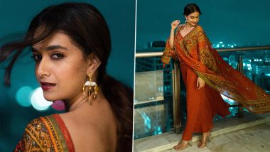 Keerthy Suresh Is Elegant and Beautiful as She Poses in a Desi Attire (View Pics)