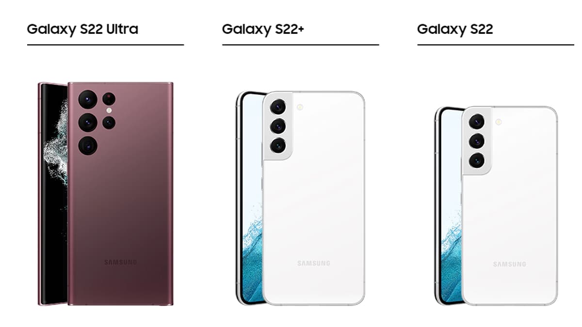 Samsung Galaxy S22, S22+ and S22 Ultra vs. Galaxy S21, S21+ and S21 Ultra