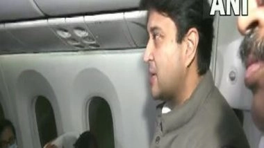 India News | Scindia Welcomes 250 Indians Evacuated from Ukraine, Says PM Modi  in Touch with Ukrainian President