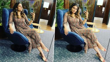 Here's How Raveena Tandon Utilizes Her Time When Her Flight Gets Delayed