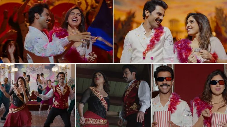 Badhaai Do Song Gol Gappa: Rajkummar Rao-Bhumi Pednekar’s Cute Expressions And Dance Moves Are Fun To Watch In This Peppy Number (Watch Video)