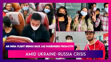 Air India Flight Brings Back 242 Passengers From Kyiv, Amid Ukraine-Russia Crisis