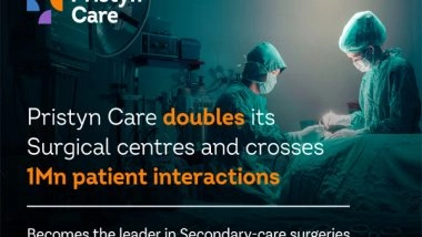 Business News | Pristyn Care Doubles Its Surgical Centres and Crosses 1Mn Patient Interactions
