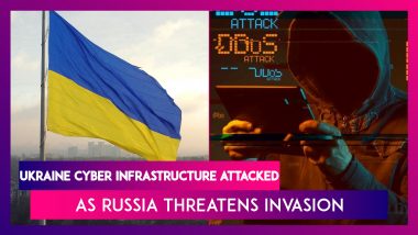 Ukraine Cyber Infrastructure Attacked As Russia Threatens Invasion