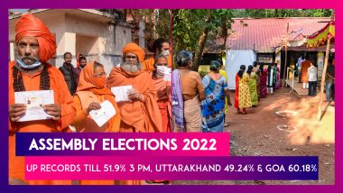 Assembly Elections 2022: Uttar Pradesh Records 51.9% Voting Till 3 pm, Uttarakhand 49.24% & Goa 60.18%