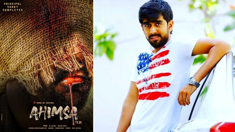 Ahimsa: Debutant Abhiram Daggubati Looks All Bloodied In The Pre-Look Poster