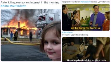 Airtel Down Funny Memes, Jokes & #AirtelDown Tweets Go Viral With Netizens Complaining Over Airtel 4G, Broadband and WiFi Service Outage