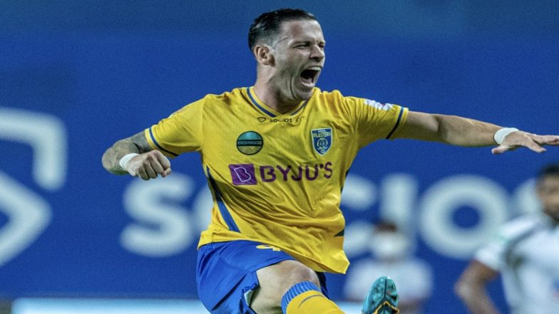 Kerala Blasters FC 2-1 NorthEast United FC, ISL 2021-22 Match Result: Jorge Pereyra Diaz & Alvaro Vazquez Take KBFC to 2-1 Win