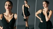 Ananya Panday Picks a Chic Little Black Dress From Dolce & Gabbana For Her Recent Outing and It&rsquo;s Simply Gorg! (View Pics)