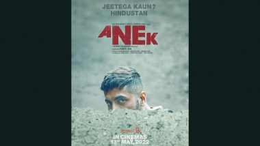 Anek Release Date: Ayushmann Khurrana’s Political Thriller to Hit the Big Screens on May 13!