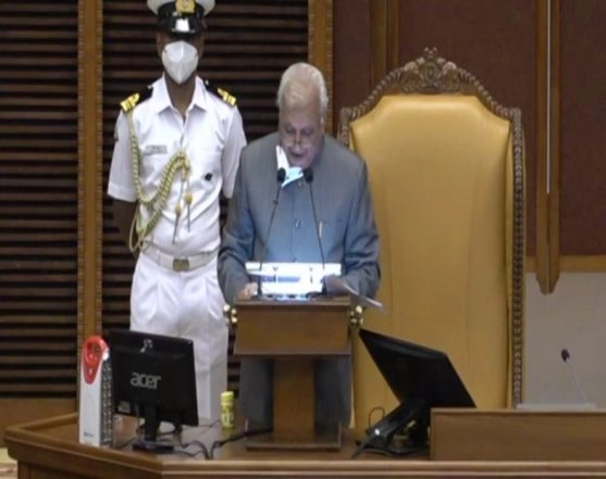 Opposition Raises Slogans Against Governor Arif Mohammad Khan