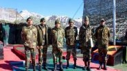 India News | Eastern Army Commander Visits Forward Areas; Reviews Operational Preparedness Along Sikkim Border