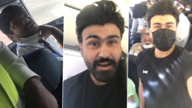 Aarya Babbar Gets Into a Heated Argument With a Pilot in Cockpit; Actor Asks ‘If He Should Get off the Flight’ - WATCH