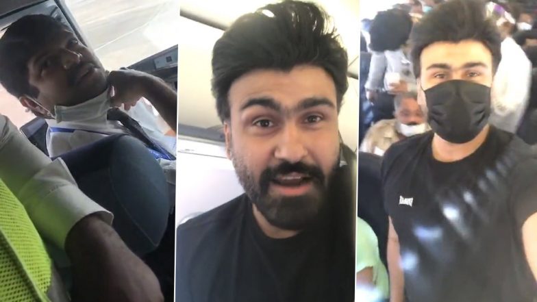 Aarya Babbar Gets Into a Heated Argument With a Pilot in Cockpit; Actor Asks ‘If He Should Get off the Flight’ - WATCH